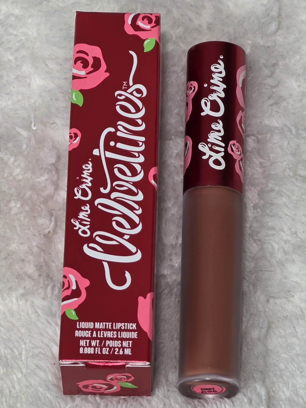 Lime Crime Velvetines Liquid Matte Lipstick Shade Cindy (Discontinued/Rare) BNIB